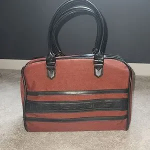 Yves Saint Laurent | Bags | Ysl Vintage Canvas Boston Bag | Poshmark